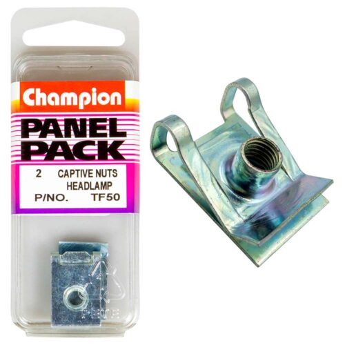 Champion HDlamp Captive Nut M5 x 0.8mm -1pk