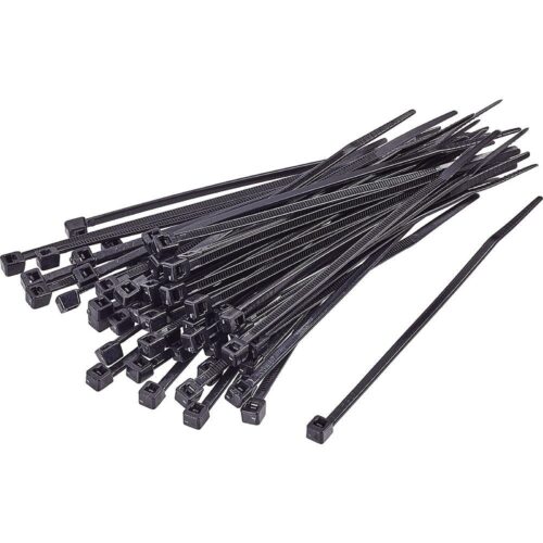 KSS Cable Tie 380 x 7.6mm Black Pack of 100