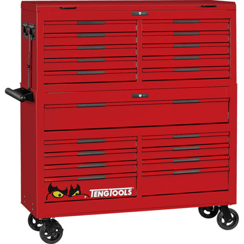 Teng 1133pc Pro35 53in Monster Stack Foam Tool Kit - Red