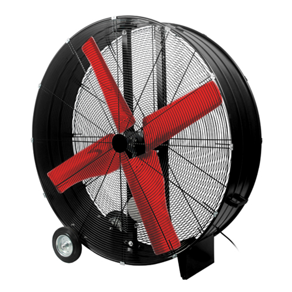 106cm High Capacity Belt-Drive Barrel Fan