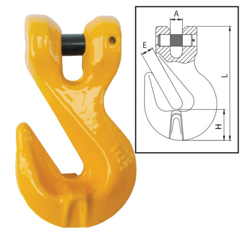 ITM G80 Clevis Shortening Grab Hook-6mm Chain