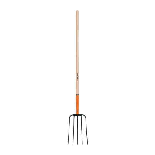 Truper Manure Fork with Long Handle 5-Prong