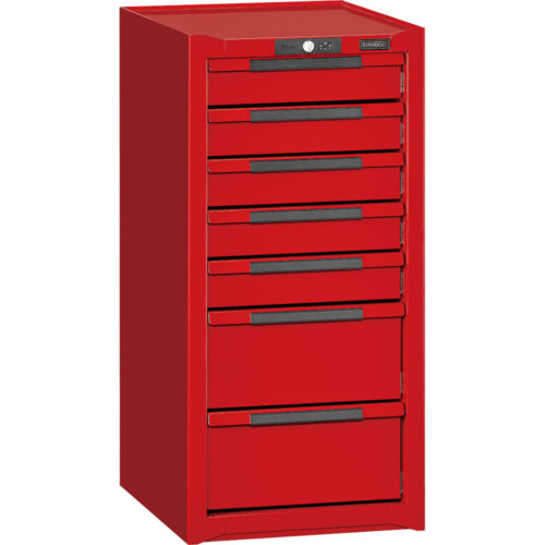 Teng Pro35 15in Side Cabinet 7 Drawers Red