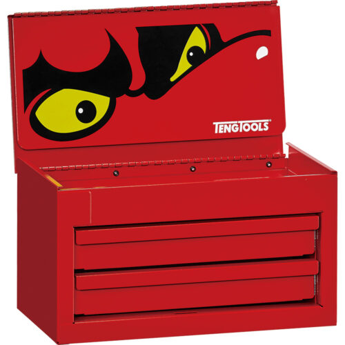 Teng Pro35 11in Tool Chest 2 Drawers Red