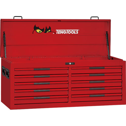Teng Pro35 53in Tool Chest 10 Drawers Red