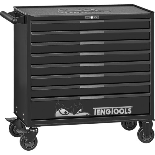 Teng Pro35 37in Roller Cabinet 8 Drawers Black