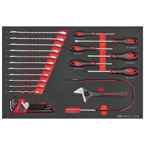 Teng 28pc Spanner & Screwdriver Set (EVA)