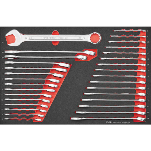 Teng 31pc Metric Combination & Ratcheting Spanner Set