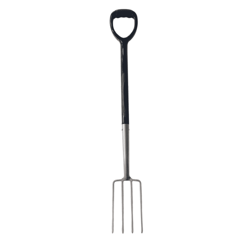 Viking Yard Digging Fork Polished Steel