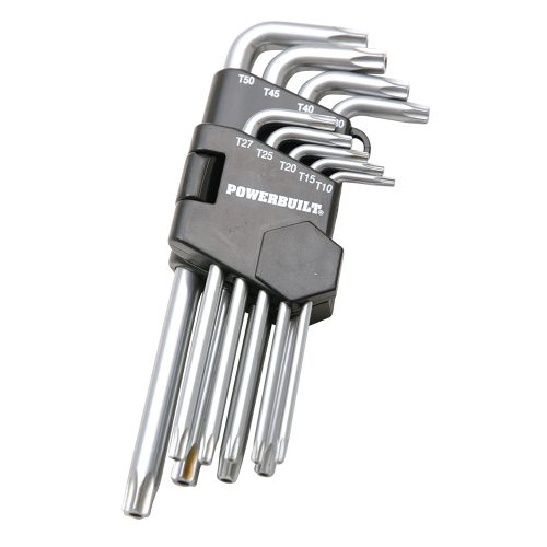 9pc Tamper Proof Torx Key Set