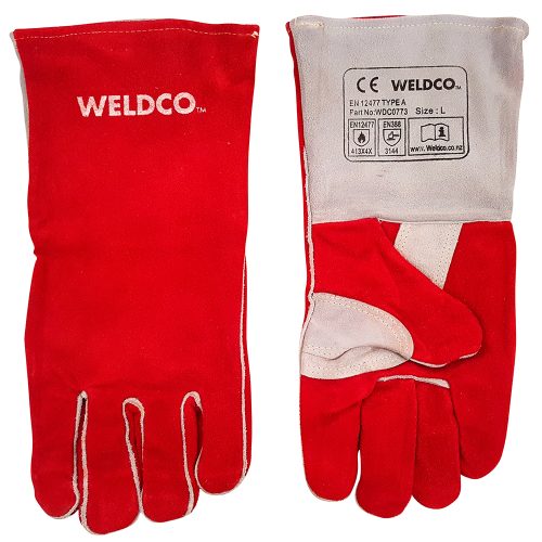 Weldco Premium Welding Gloves – RED