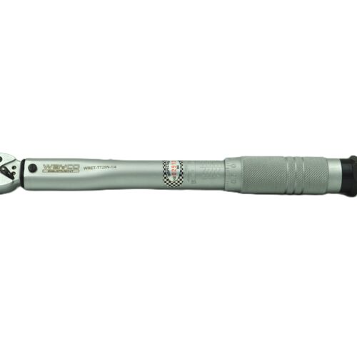 Wayco 1/4"Dr Adjustable Torque Wrench 5-25Nm in Blow Moulded Case