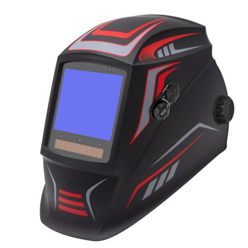 Weldsafe Welding Helmet Titanium Galaxy Red