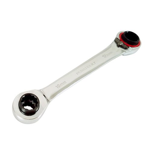 4-in-1 Metric Reversible Gear Spanner: 8mm x 10mm
